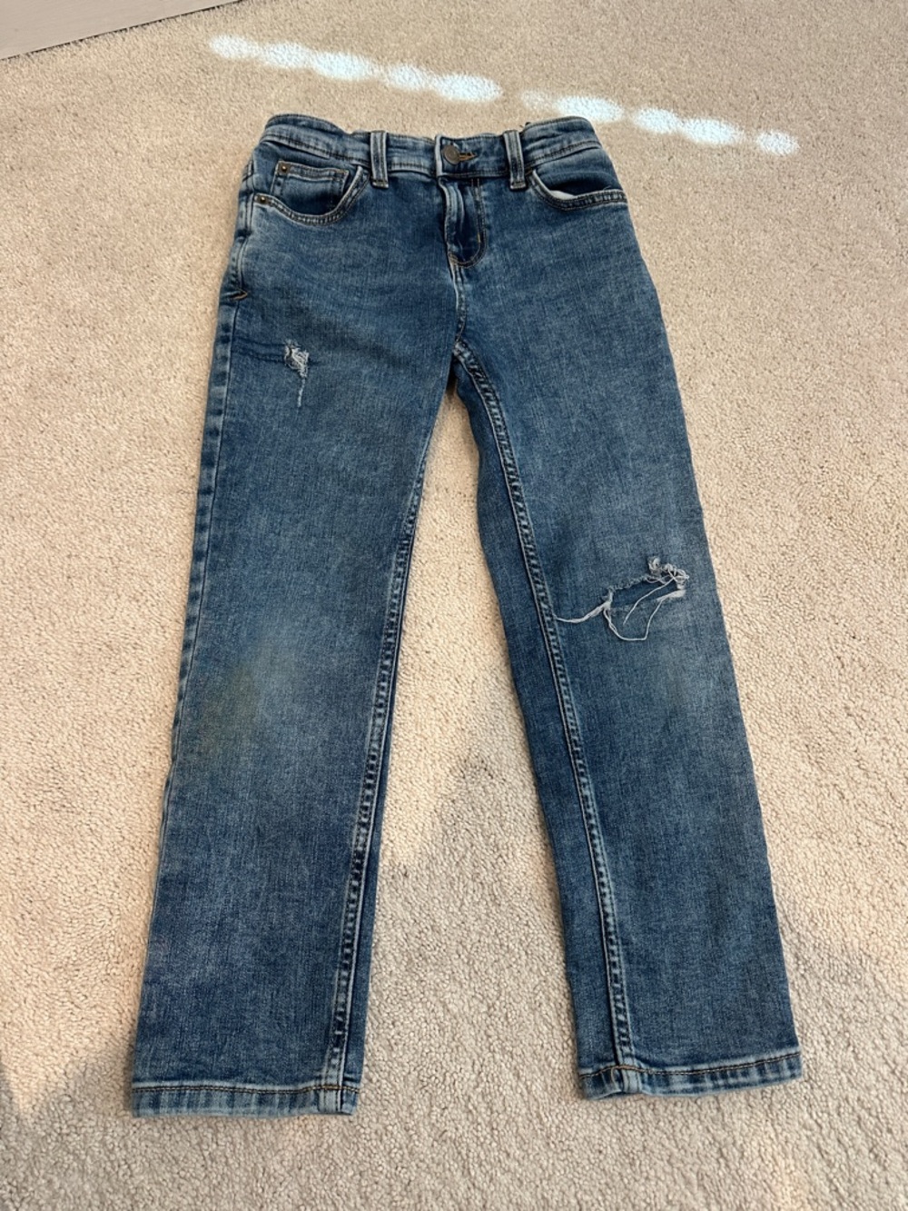 Boys slim jeans size 7
